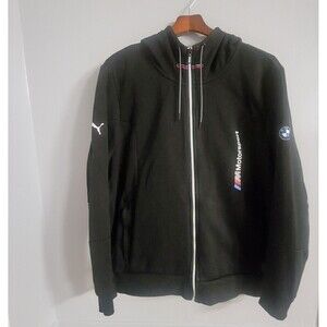 Puma x BMW  Motorsport Sz XXL Hoodie Zip Up Sweatshirt Hoodie, Sports, Racing